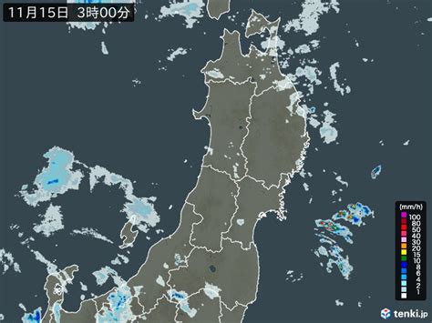 雨日|雨雲レーダー【予想60時間】